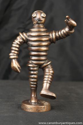 French Bronze Michelin Man Statue Casting Bibendum